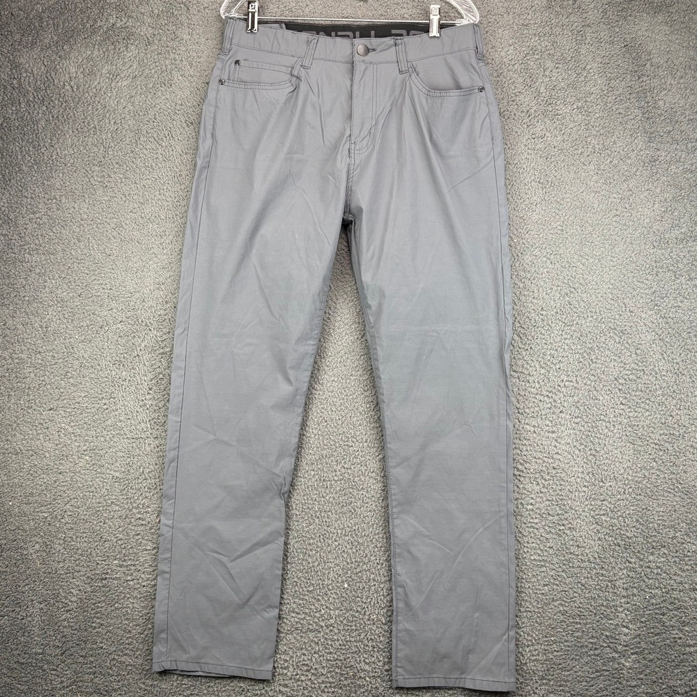 Denali Mens Gray Technical Hiking Pants Size 32x30 Outdoor Performance Utility